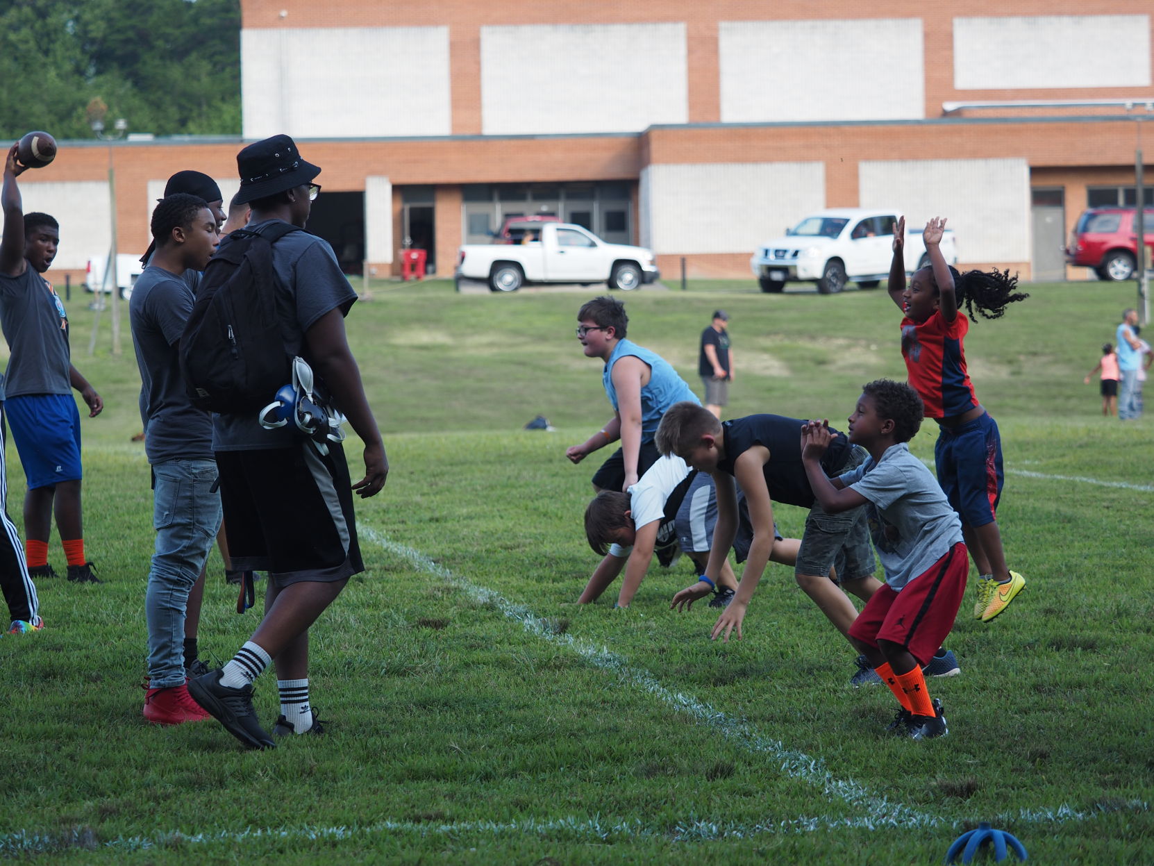 Bassett football camp
